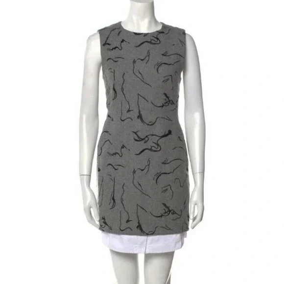 misha grey dress Chesah Midi Dress - Gull Grey Gathered Body-Con | Misha Collection